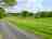 Pebbly Barn Farm: The track to the field