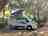 Camping Internacional Palamós: Motorhome pitch under the trees 