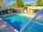 Preferred RV Resort: Pool enclosure in the open position