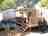 Campotel at Camping Cypsela: Exterior with awning and decking
