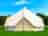 Misty Meadows: Emperor bell tent exterior (illustrative photo only - décor subject to change)