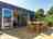 Trekenning Tourist Park: Pod deck with outdoor dining table and chairs 