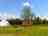 Quarry Park Camping: The pitch has a  private compost toilet and a kitchen cabin, as well as fire pit and picnic table as 