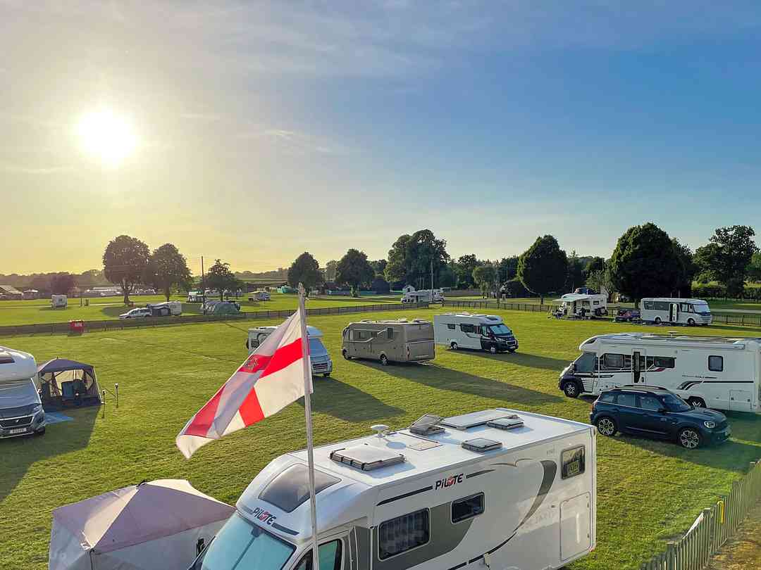 Camping at West Midlands Showground