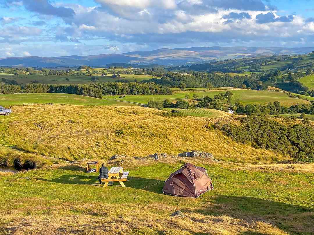 Mynydd Derwydd Wild Camping