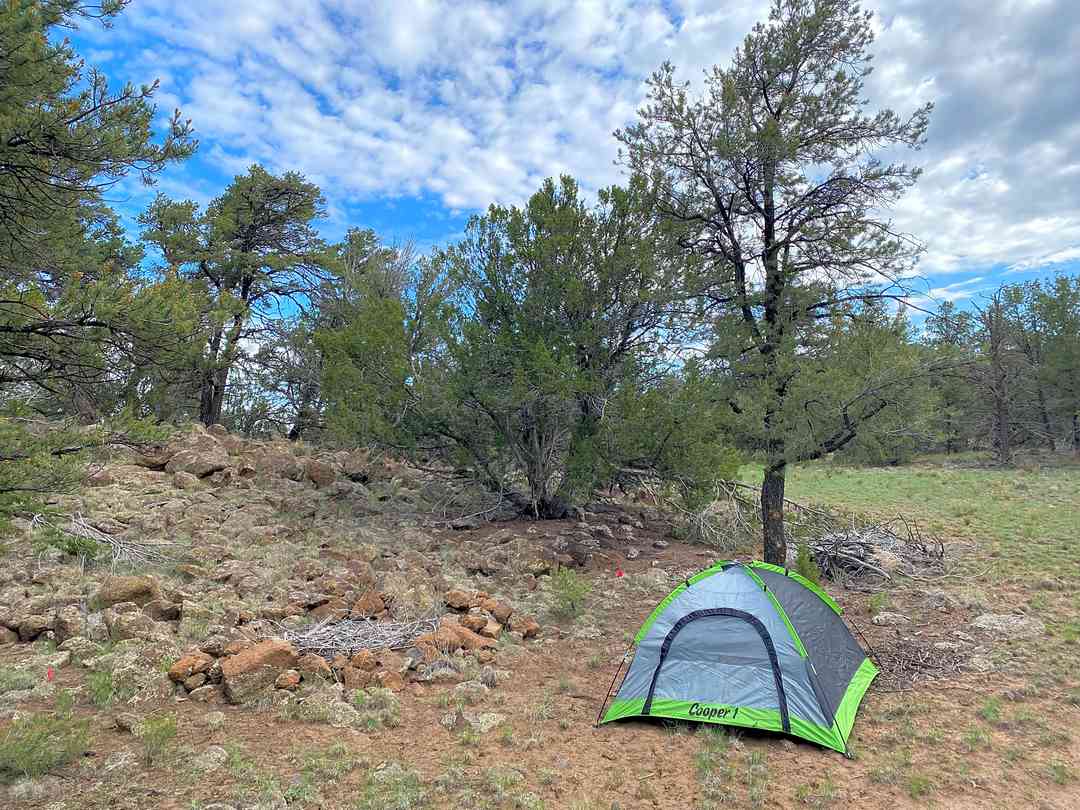 Mujeres Valley Campground: General camping area