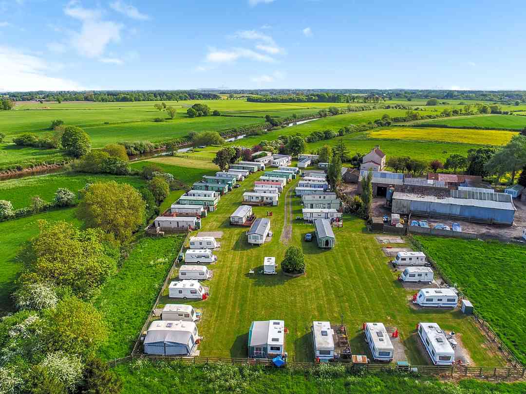 Hales Hill Park: Aerial view of the pitches