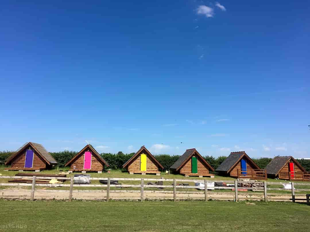 Weston Pools Village: Hobbit-style camping pods