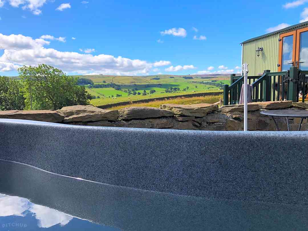 Newlands Hall: View from the hot tub (photo added by ryan_w289866 on 15/08/2022)