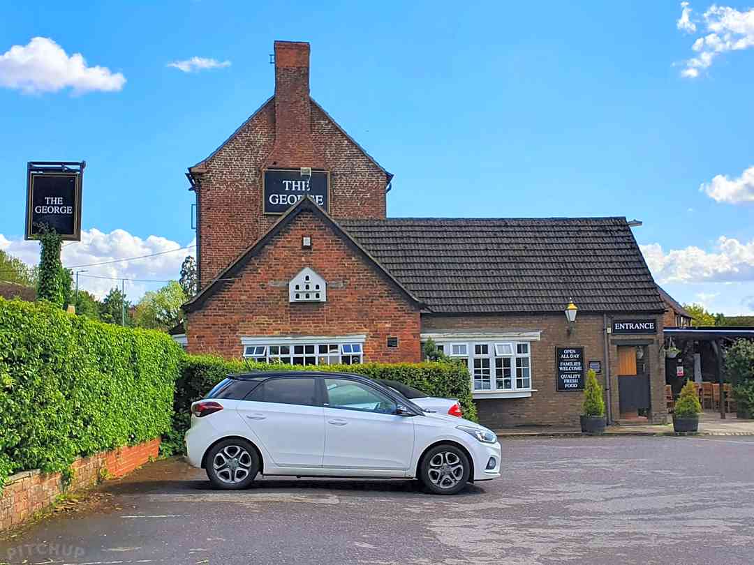 Riverside Caravan Park at The George: The George pub (photo added by manager on 19/05/2021)