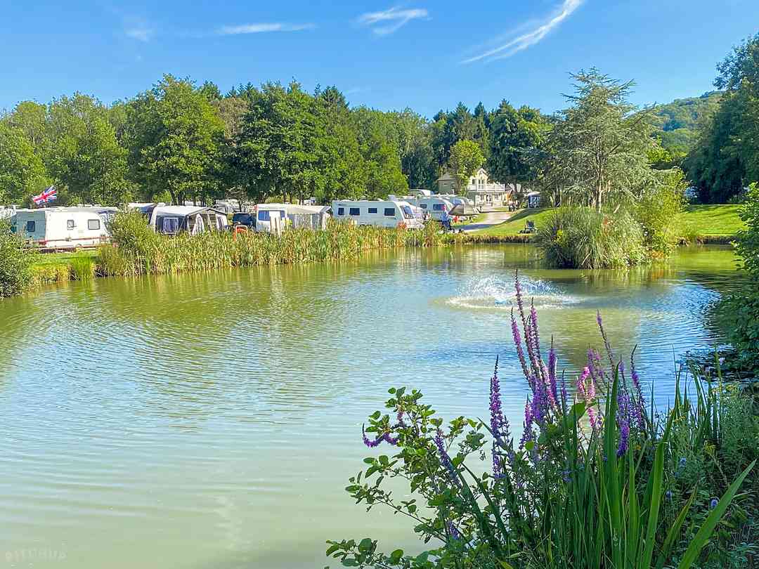 Lyons Gate Holiday Park: Colourful site (photo added by manager on 18/08/2022)