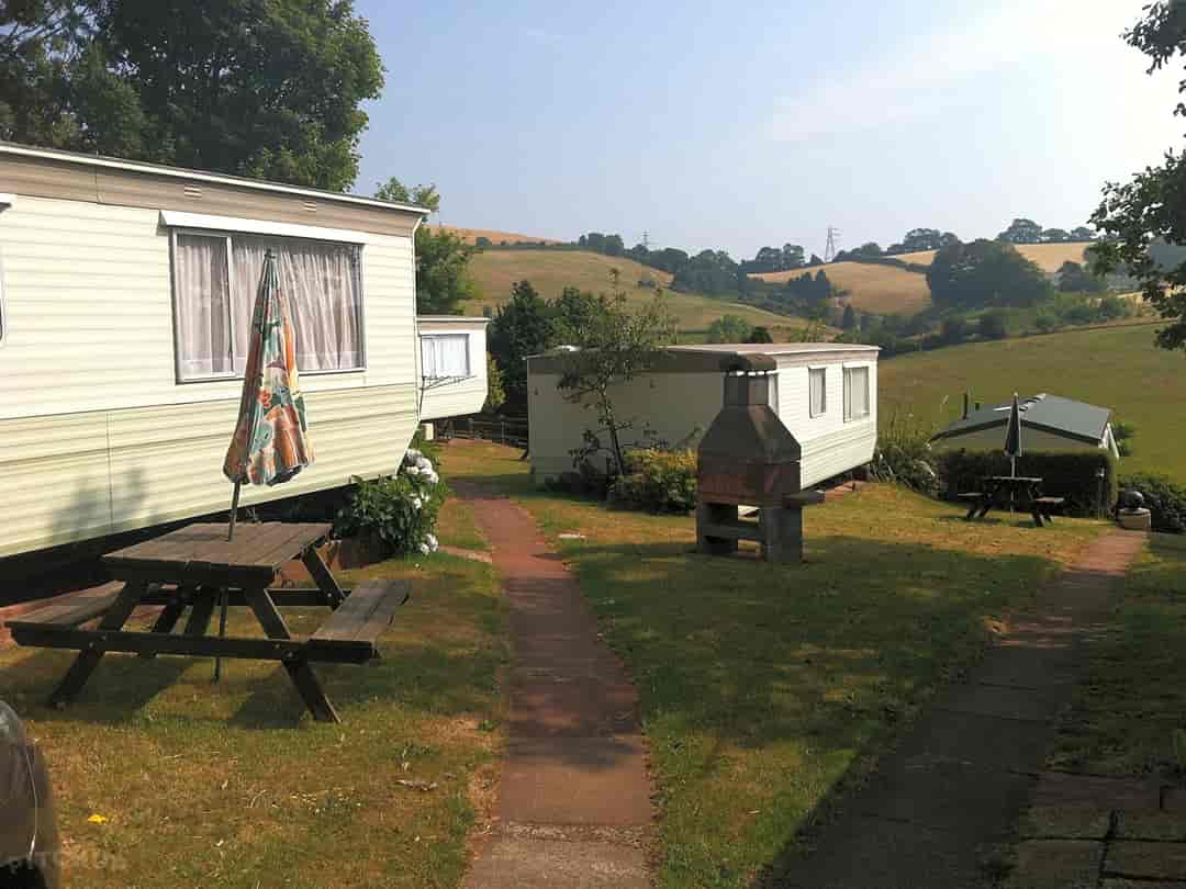 Bona Vista Holiday Park: Site views from the two-bedroom static caravan 
