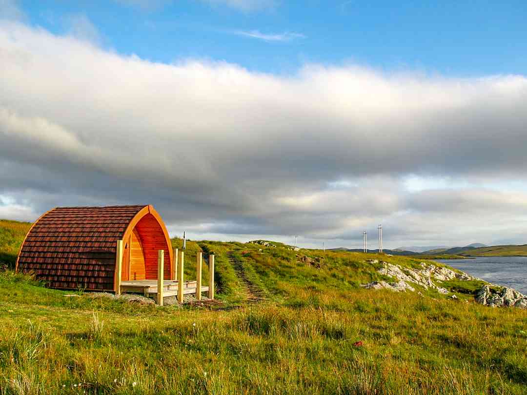 Callanish Camping: Visitor image of the pod