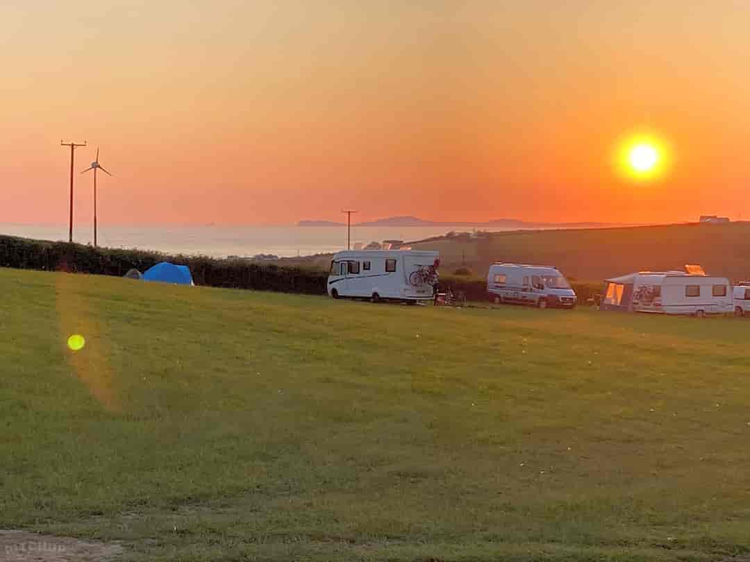 Broadway Campsite: Lovely sunsets