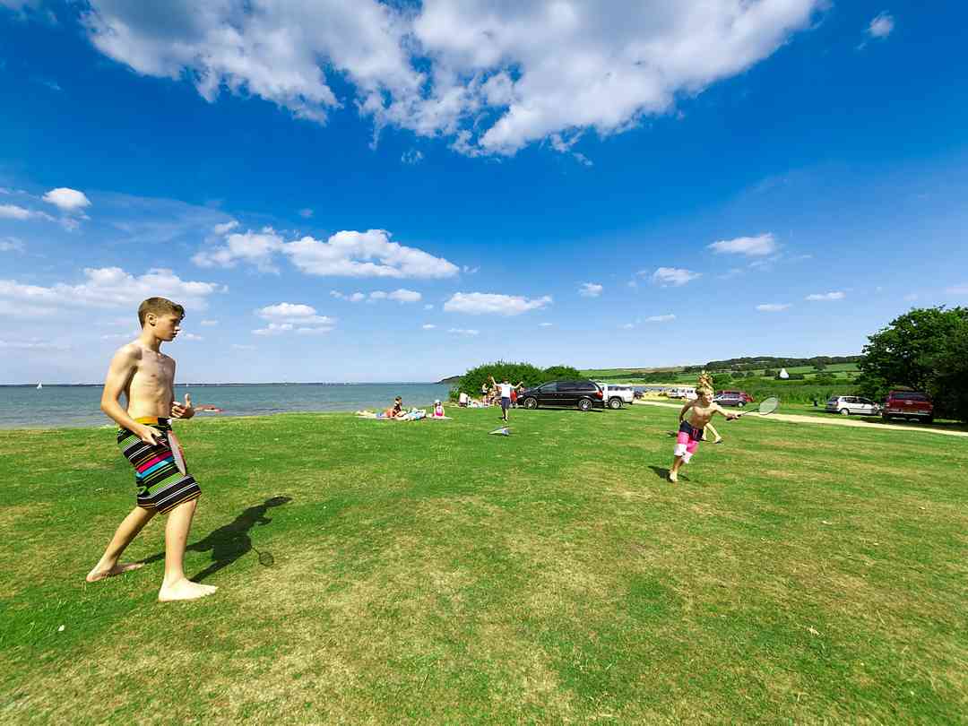 Thorness Bay Holiday Park: Plenty of space to burn off energy