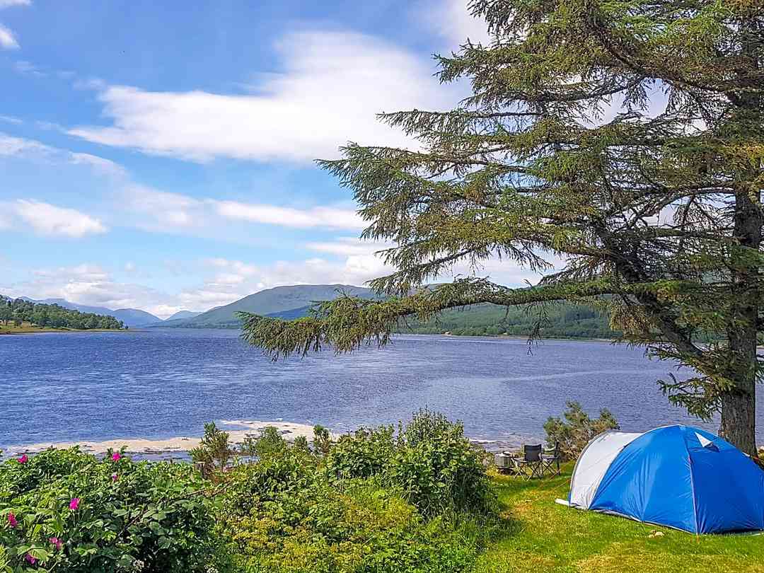 Linnhe Lochside Holidays: Perfect view