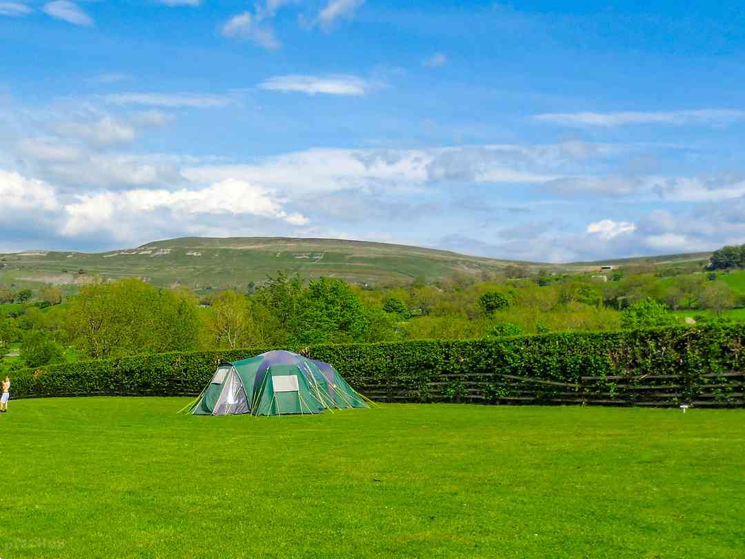 Street Head Caravan Park: Pitches with views