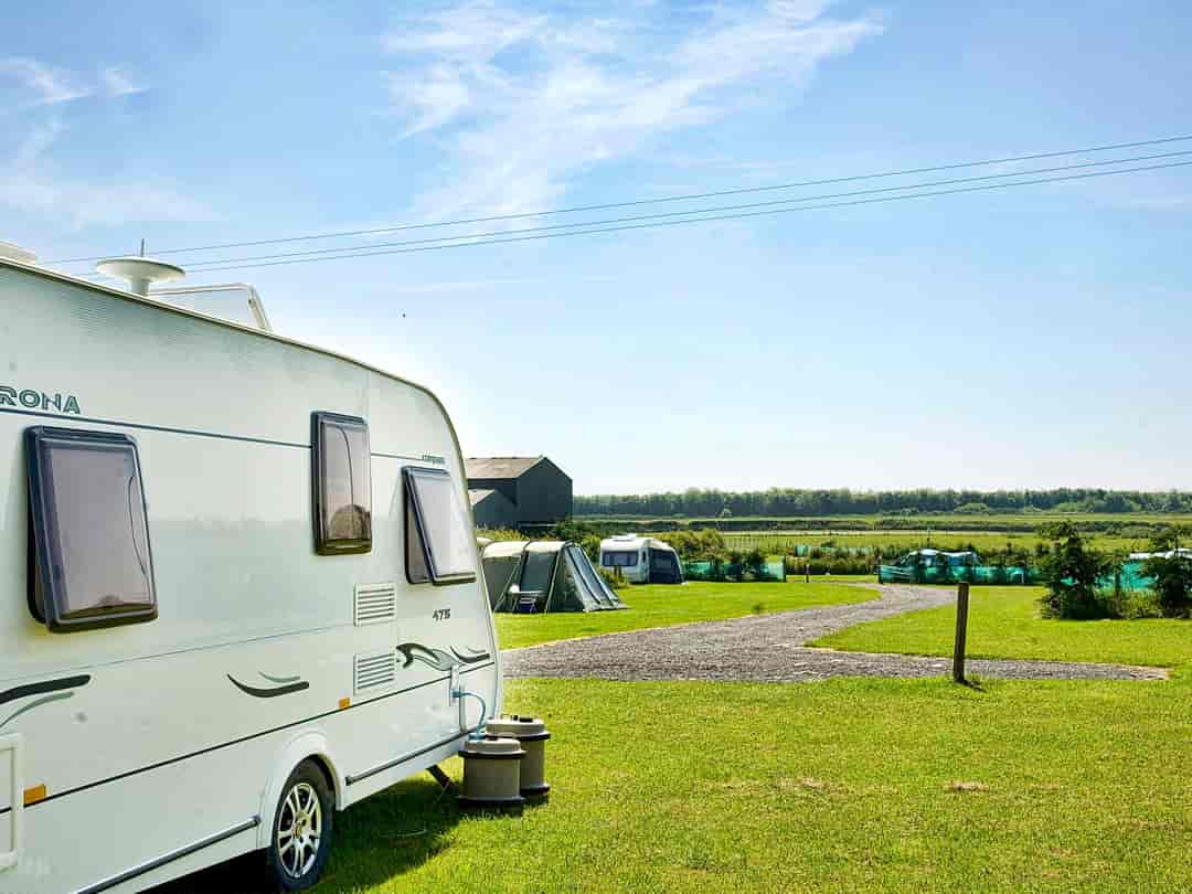 Shepherds Views Holidays: Plenty of space for caravans
