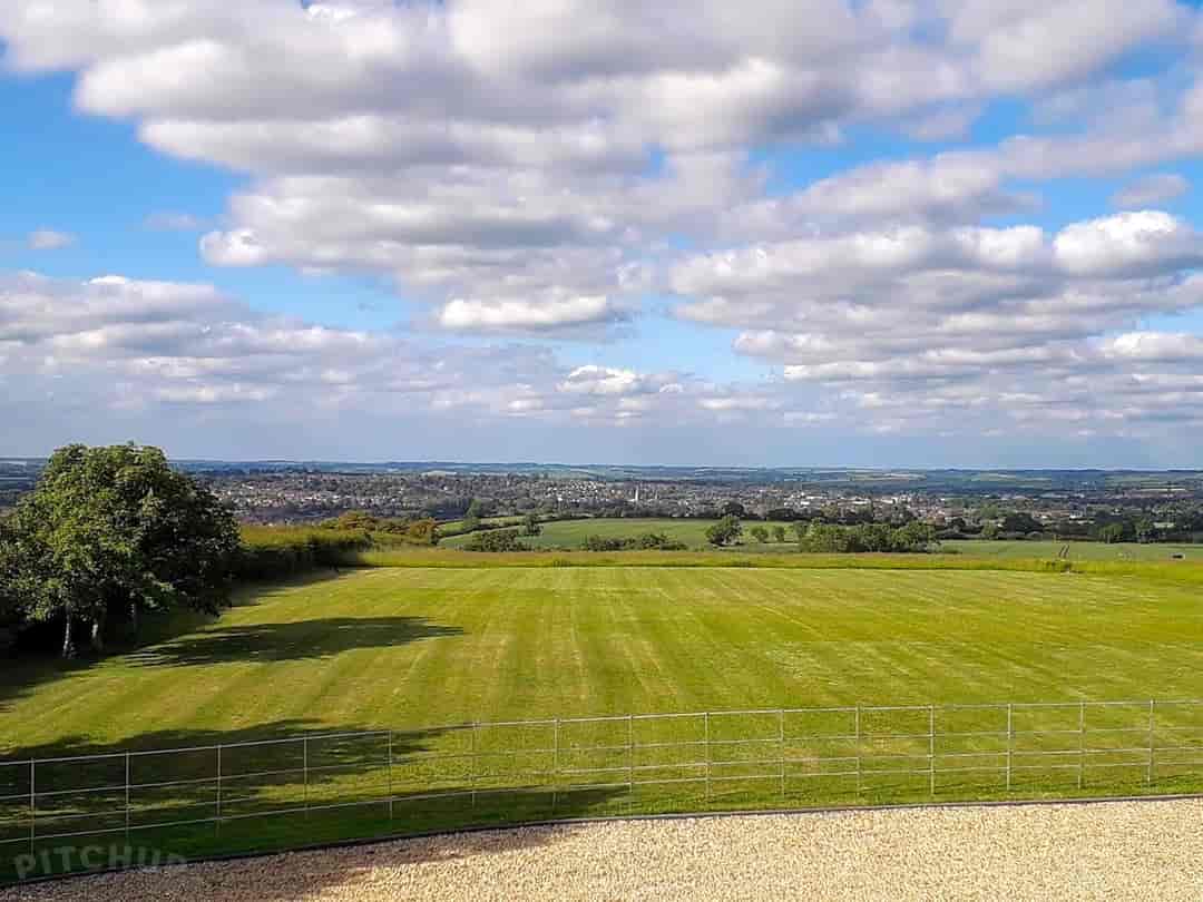 Wheathill Field: View over the site