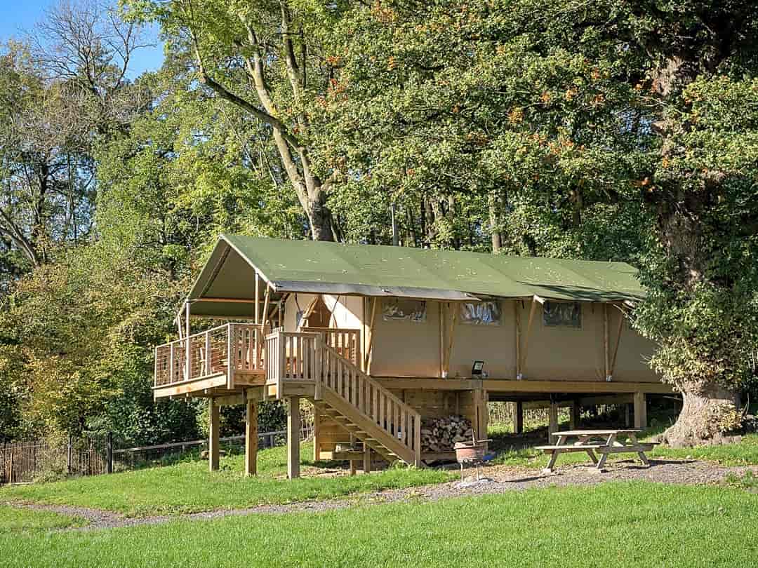 Sweeney Farm Glamping: Exterior of Mountain Lodge