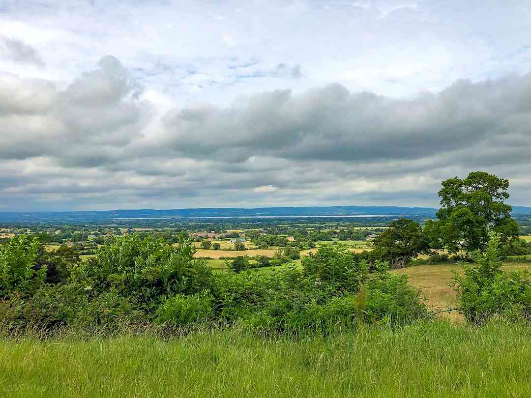 Woodleigh: View over landscape from campsite