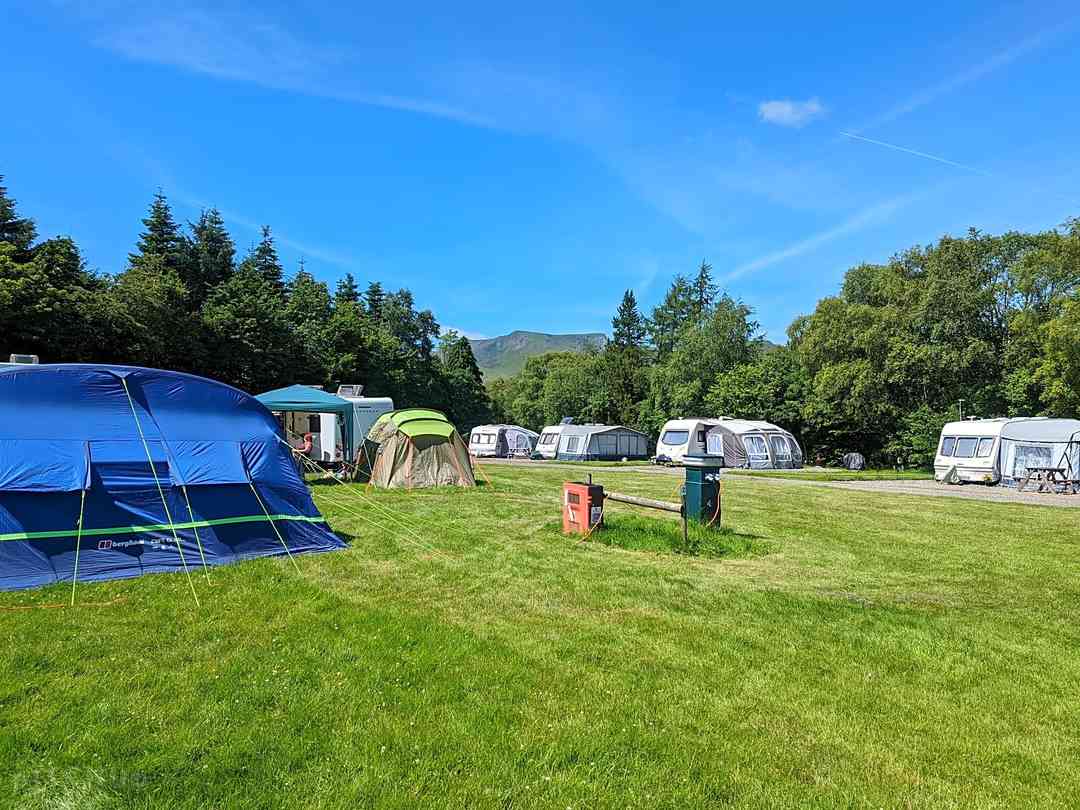 Lake district outlet campsites for tents