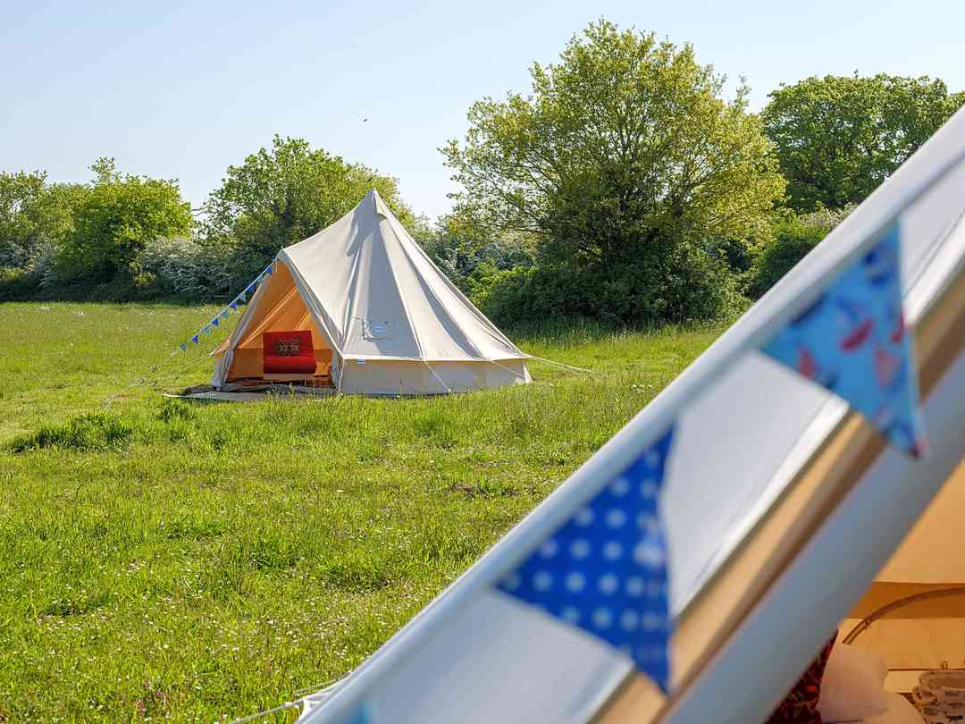 Blanca's Bell Tents at Courtyard Farm: Bell tents (photo added by manager on 14/06/2021)