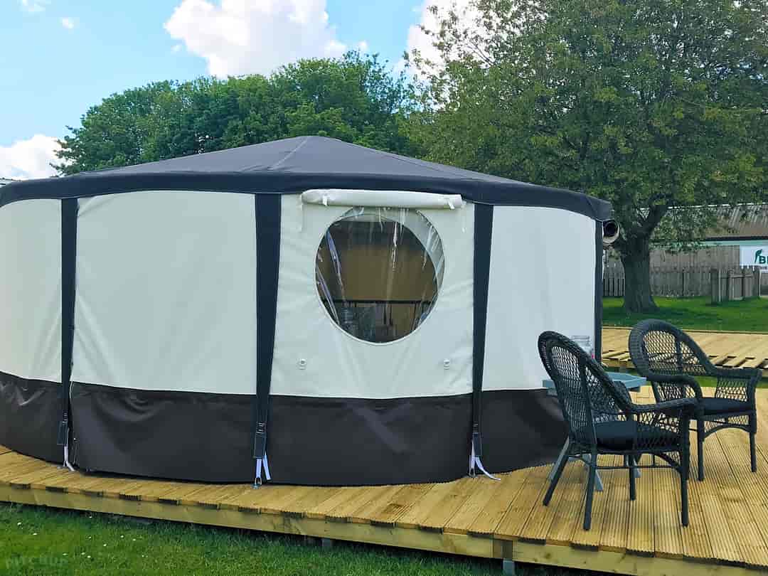 Park Rose Caravans: The yurt
