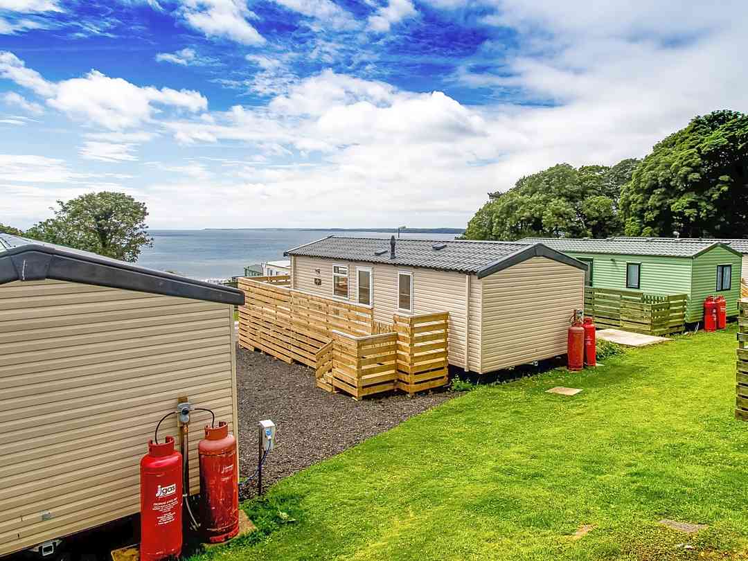 Auchenlarie Holiday Park: Static views