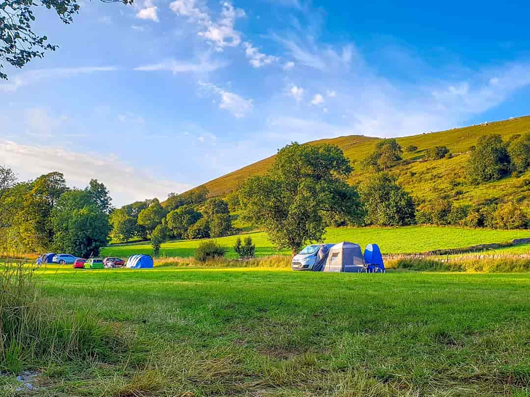Crowdecote Campsite: Pitches on site