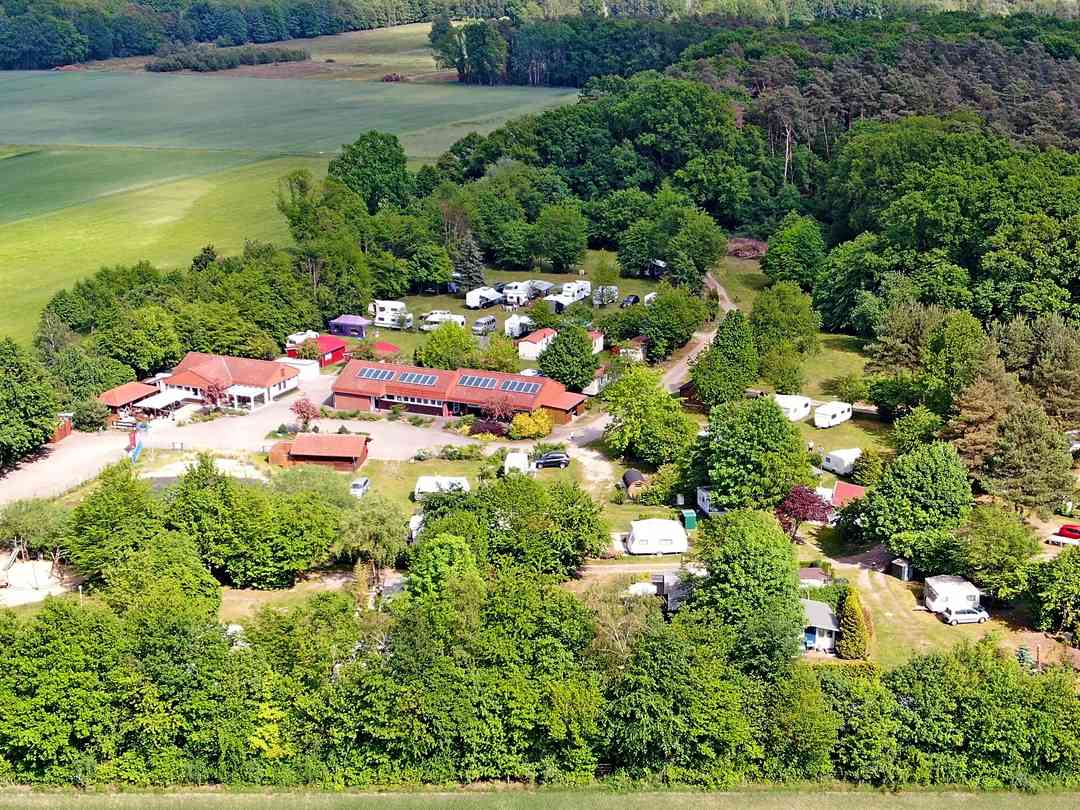 Campingpark Fuhrenkamp: Aerial view of the site