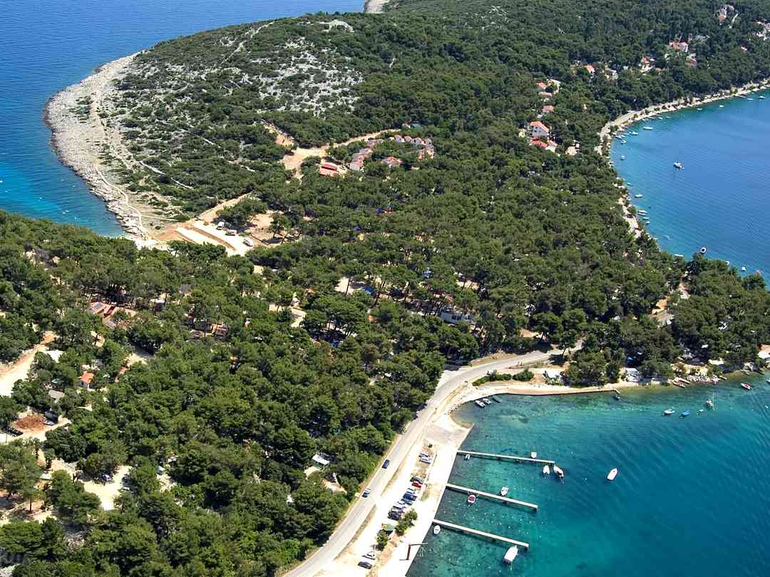 Camping Village Poljana: There are stunning views from just about every cove, beach and corner of Losinj