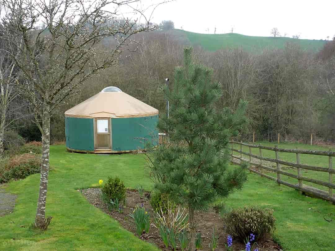 Dingles Glamping: Private setting