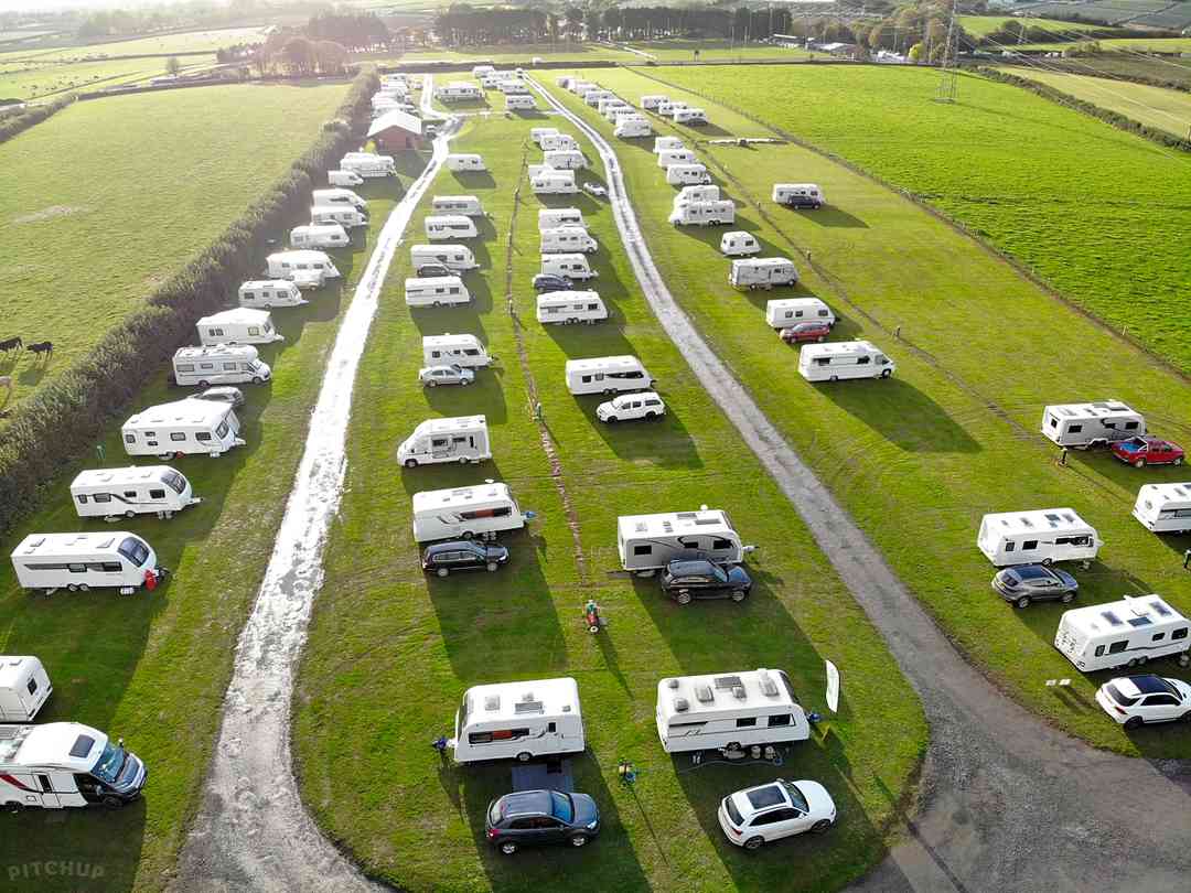 Newton Brook Caravan and Camping: View of the site