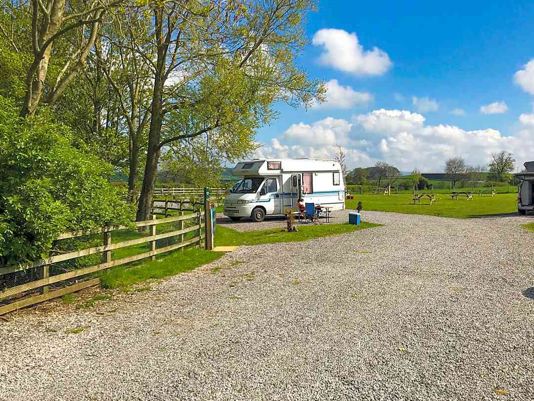 Bridge Holme Caravan Site: Visitor image of the lovely peaceful little site