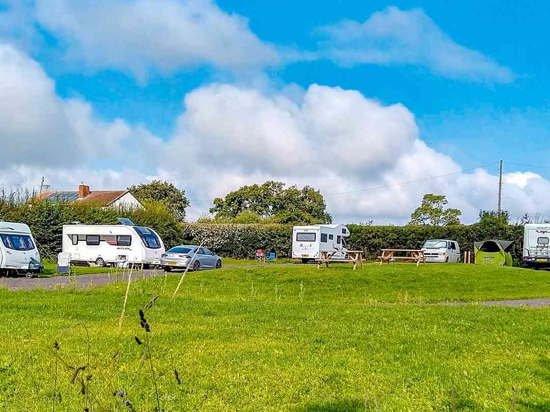 The Shepherd's Loft: 8 Pitch caravan site with Electric hook up (photo added by manager on 20/09/2022)