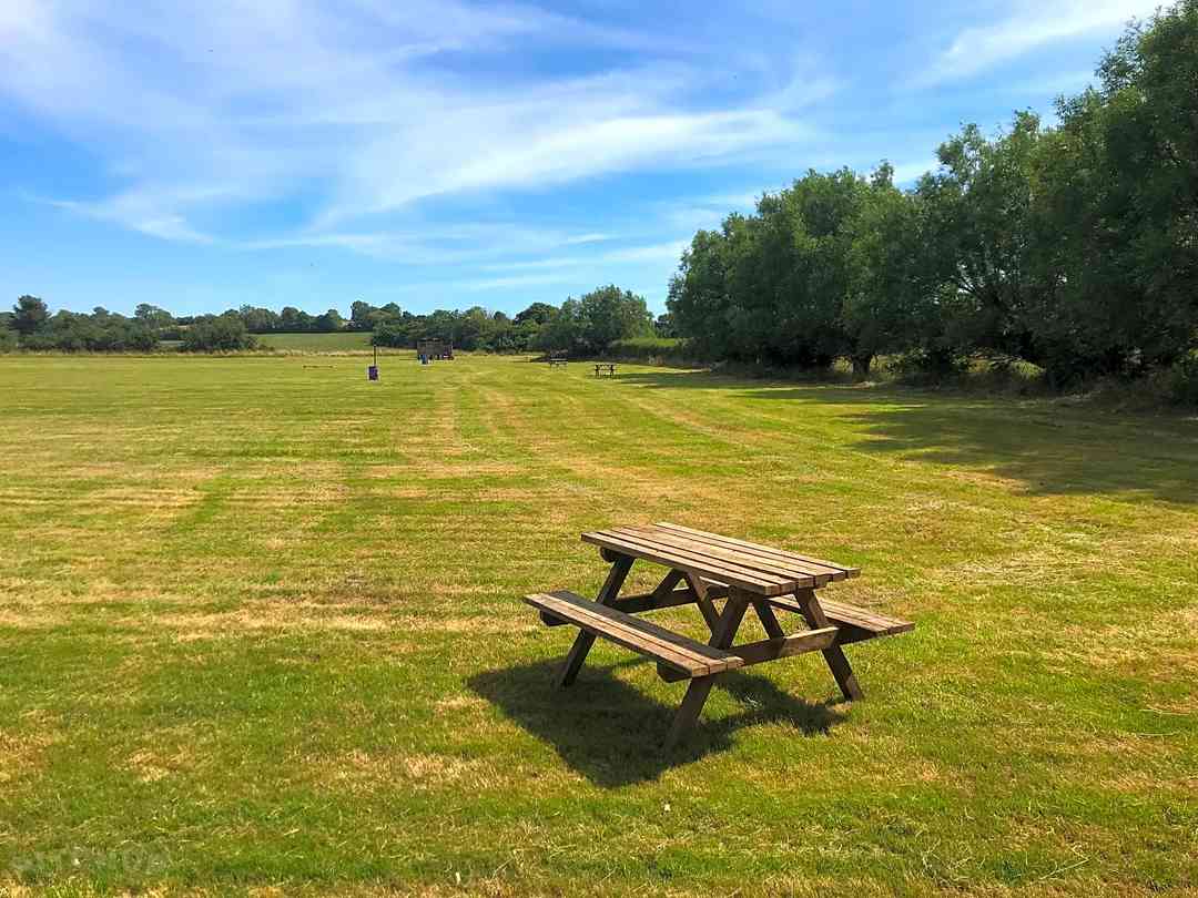 Willowbank Farm: One of our picnic tables free for you to use. (photo added by manager on 25/07/2022)