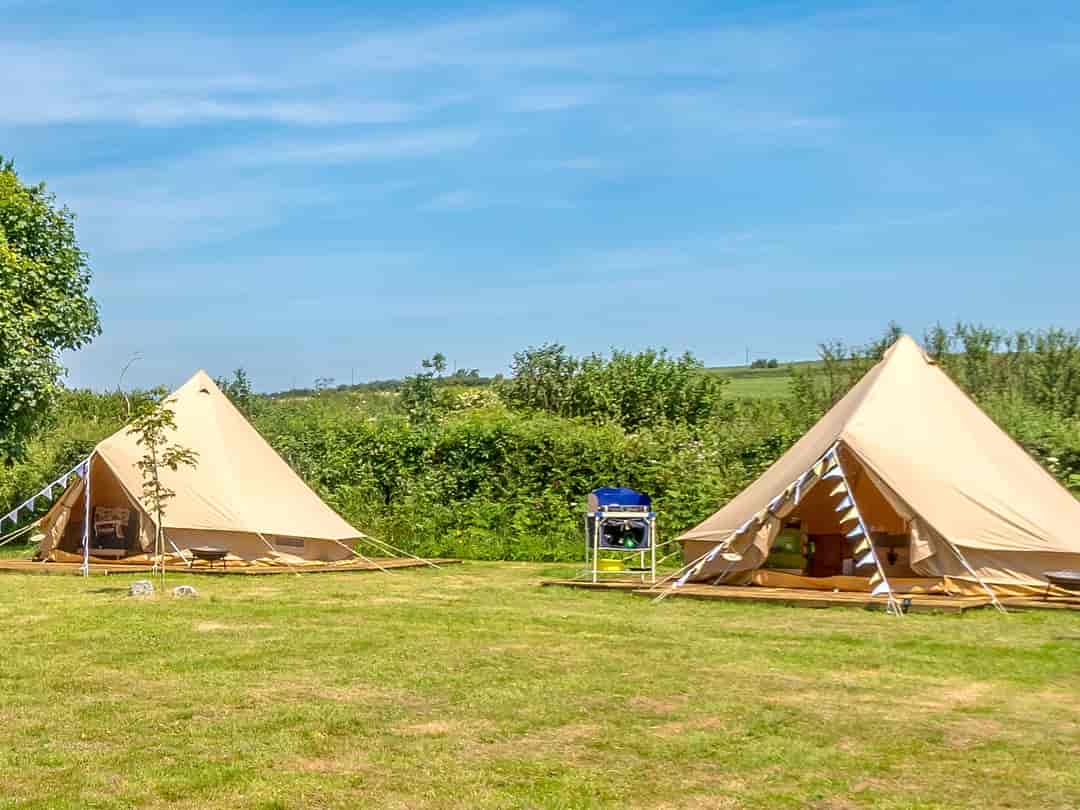 Mena Farm: The bell tents