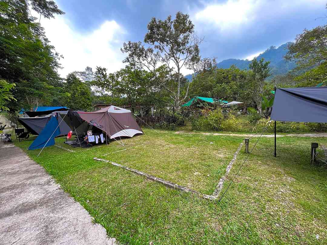 Sailor's Rest Campsite: Marked-out pitch with electrical point (photo added by manager on 31/10/2023)