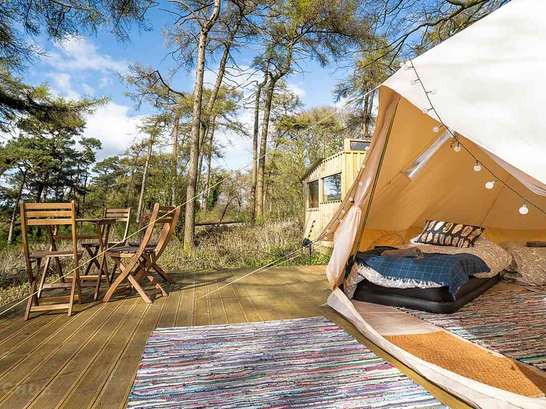 Woodcock Farm: Bell tent