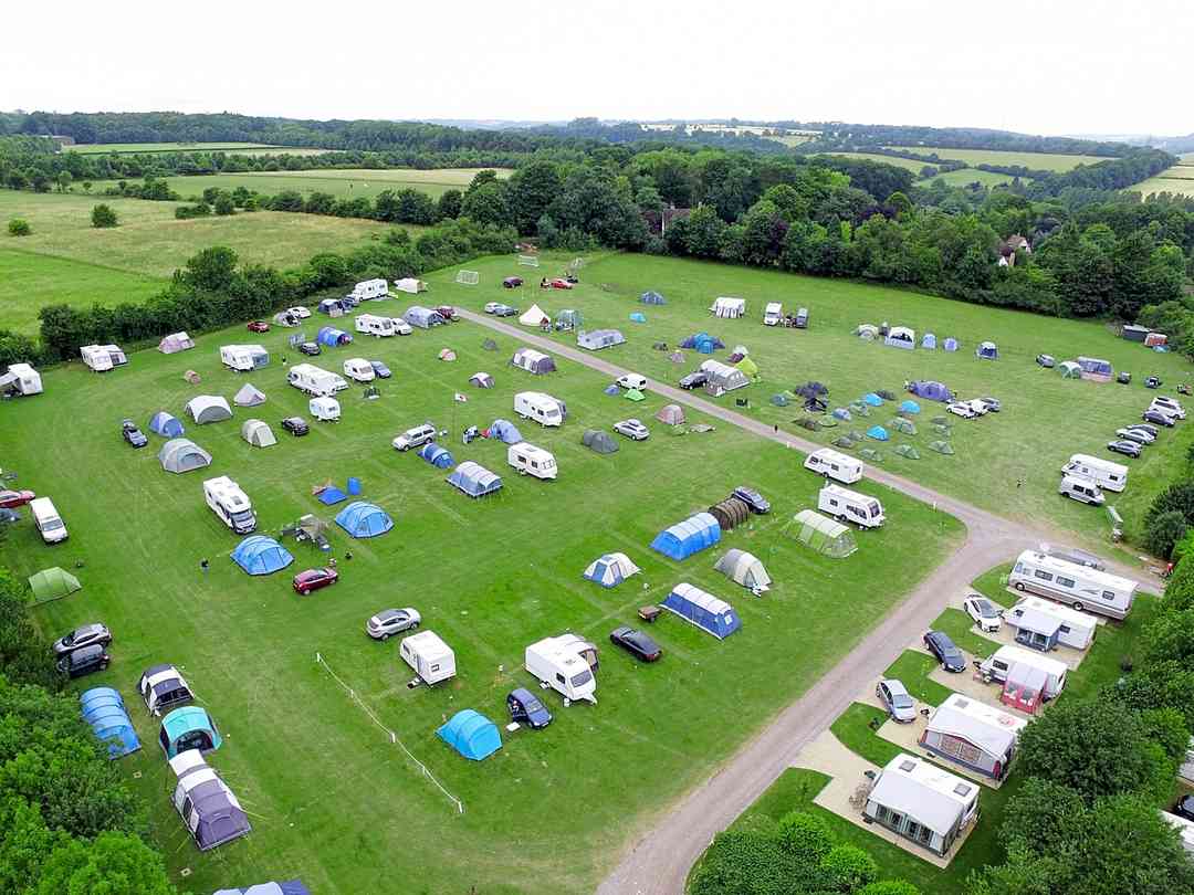 Mayfield Park: Aerial view