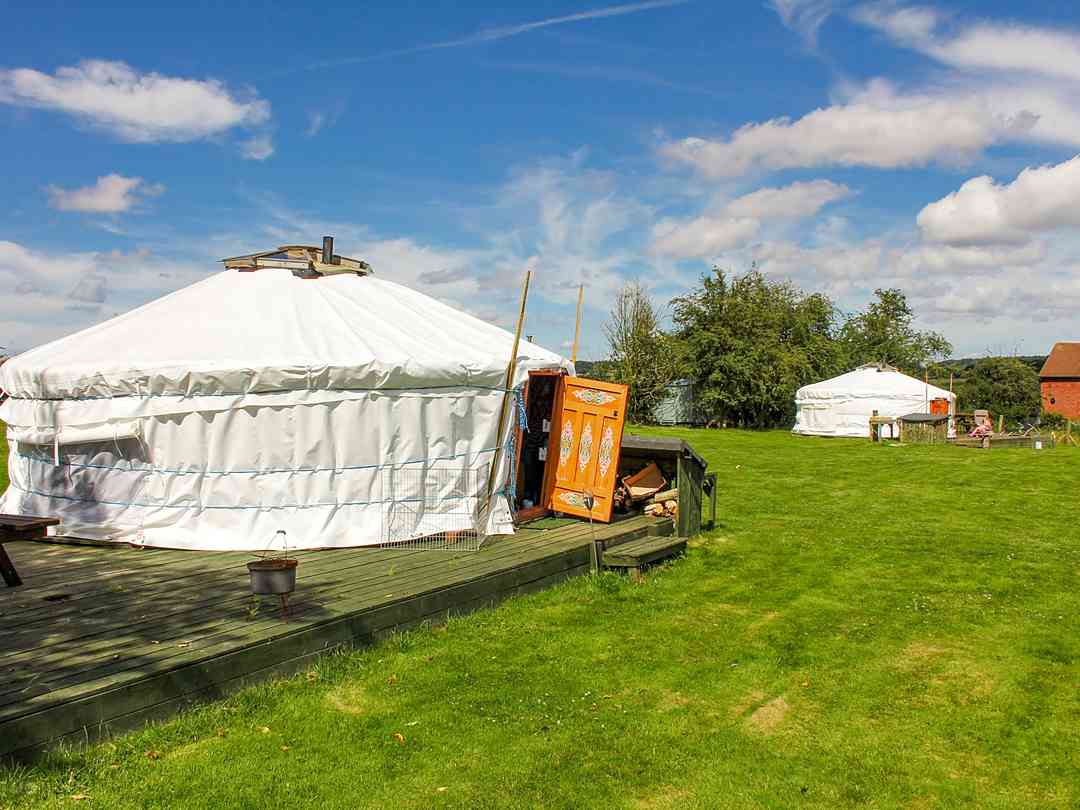 Glamping with hot tub midlands sale