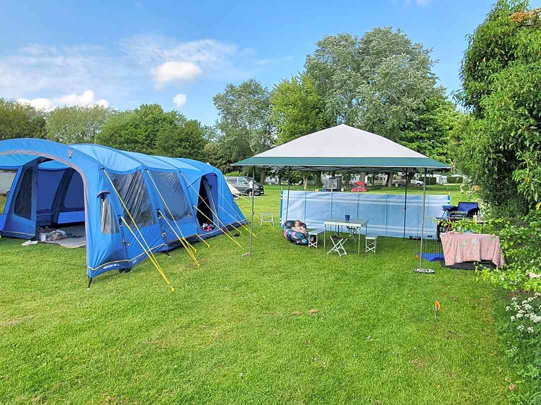 Camping sites outlet for tents