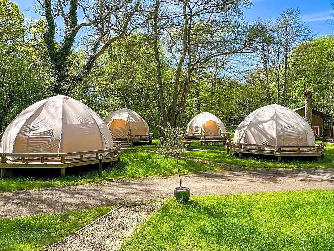 Ready tent top