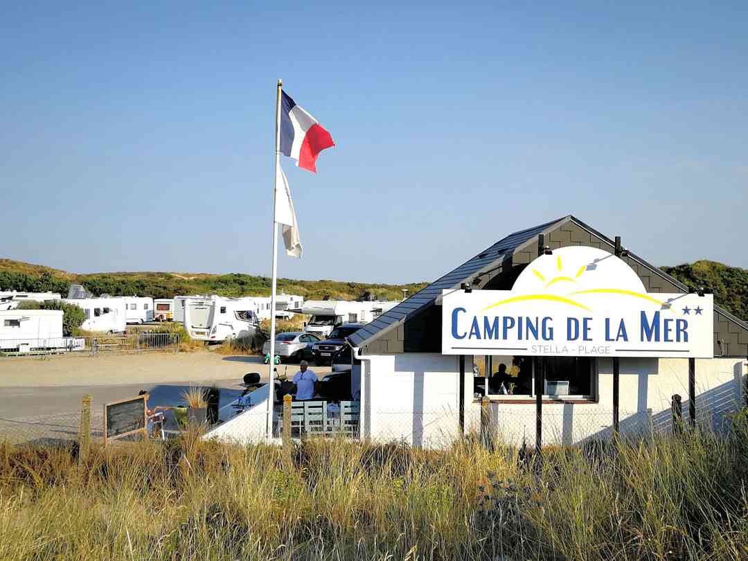 Camping de la Mer: Entrance