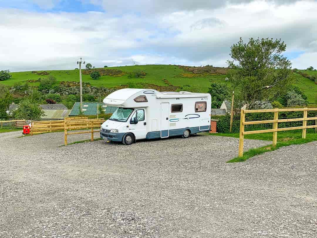 Howbeck Lodge: Pitches on site