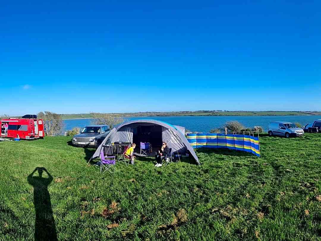 Roches  Campervan and Campsite: Panoramic view of the site (photo added by russell_h758455 on 18/04/2022)