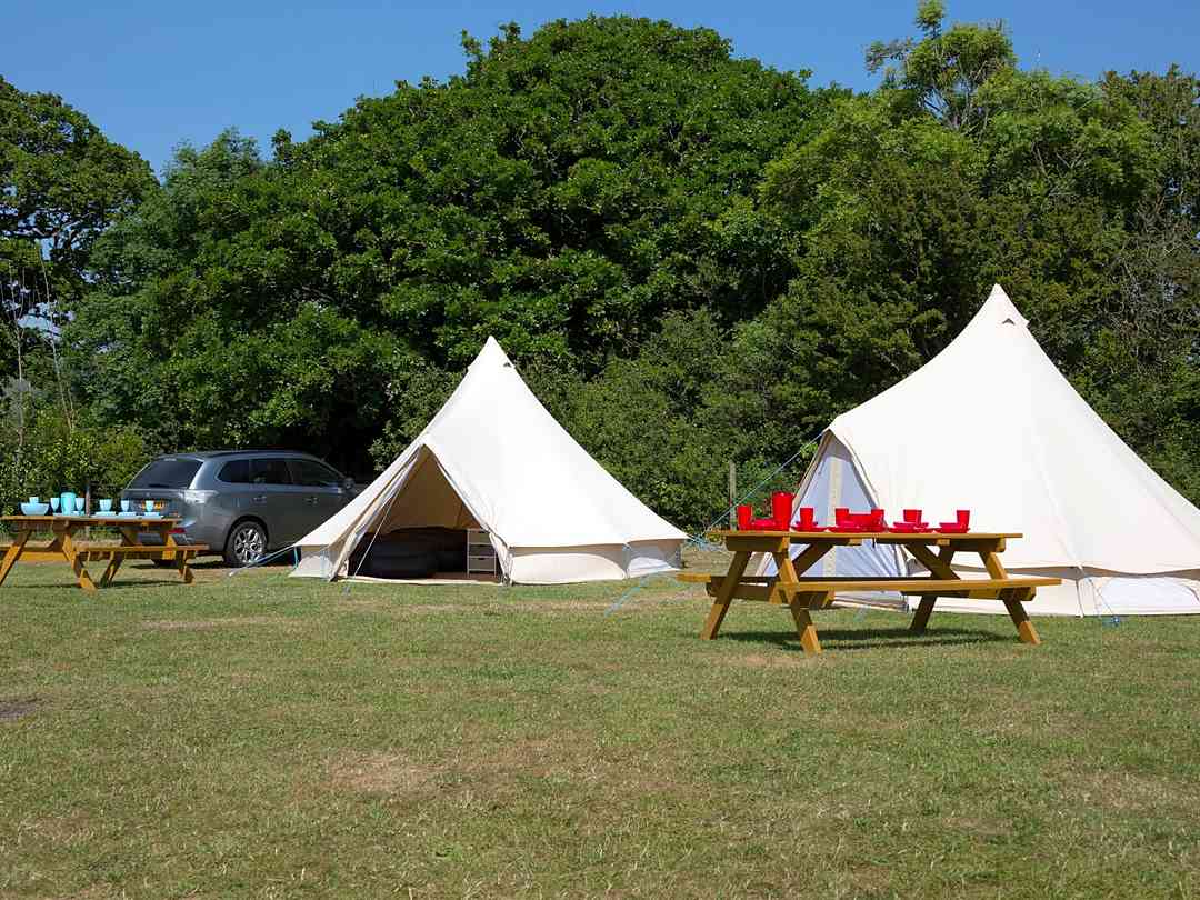 Herston Caravan and Camping: Bell tent (photo added by manager on 19/11/2017)