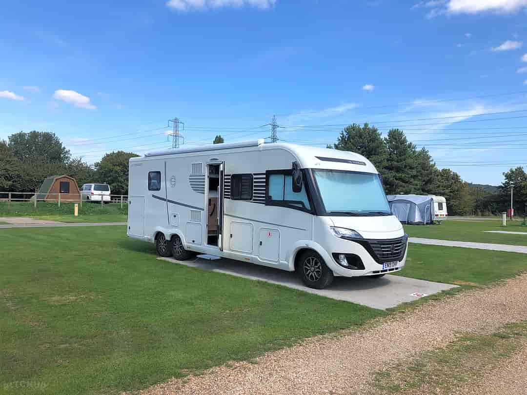 Lee Valley Camping and Caravan Park: As you can see very well looked after site. (photo added by  on 24/08/2019)