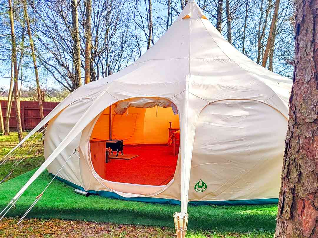 Southwood Park: Bell tent (photo added by manager on 04/04/2023)